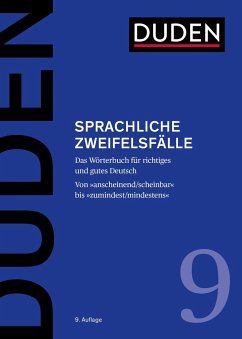 Duden  Sprachliche Zweifelsfälle von Duden / Duden / Bibliographisches Institut