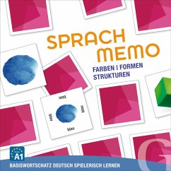 Sprachmemo Deutsch: Farben / Formen / Strukturen (Spiel) von Grubbe Media / Hueber