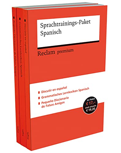 Sprachtrainings-Paket Spanisch: 3 Bände eingeschweißt (Reclams Universal-Bibliothek)