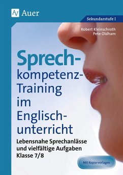 Sprechkompetenz-Training im Englischunterricht 7-8 von Auer Verlag in der AAP Lehrerwelt GmbH