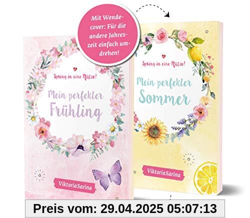 Spring in eine Pfütze! Mein perfekter Frühling.Mein perfekter Sommer.Wendebuch von Viktoria Sarina