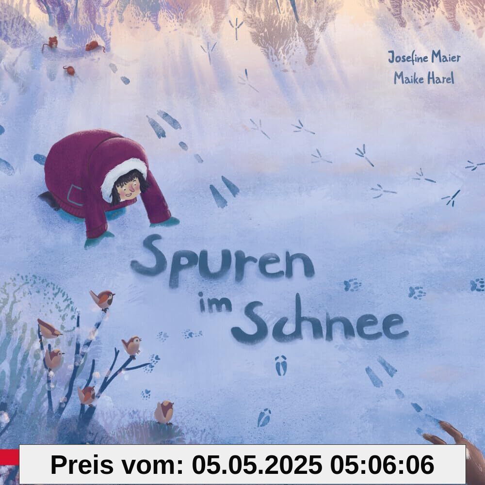 Spuren im Schnee - Ein poetisches Winterabenteuer für Kinder ab 3 Jahren