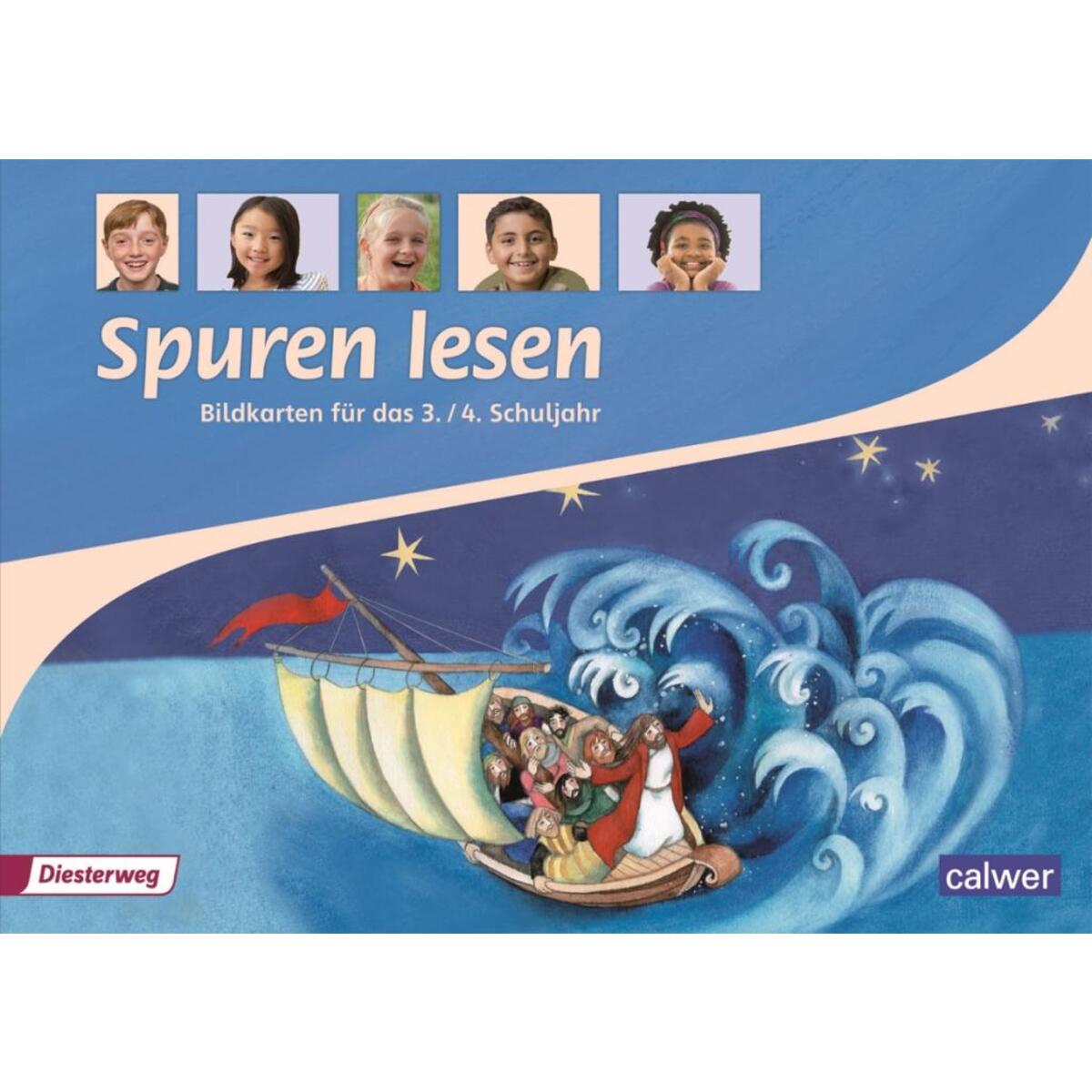 Spuren lesen Religionsbuch für das 3./4. Schuljahr Bildkarten von Calwer Verlag GmbH