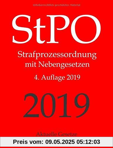 StPO, Strafprozessordnung, Aktuelle Gesetze: Strafprozessordnung mit Nebengesetzen