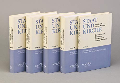 Staat und Kirche im 19. und 20. Jahrhundert: Dokumente zur Geschichte des deutschen Staatskirchenrechts