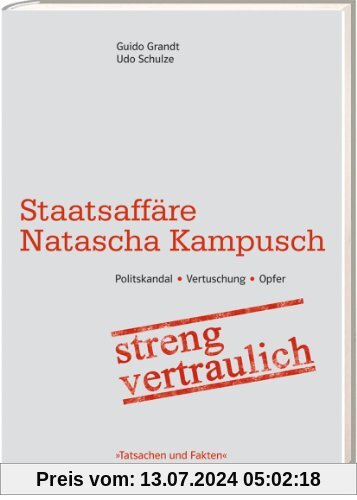 Staatsaffäre Natascha Kampusch: streng vertraulich