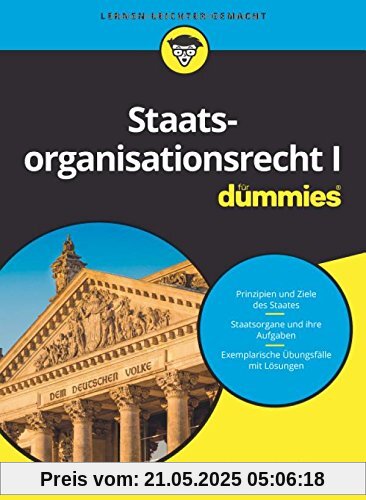 Staatsrecht I Staatsorganisationsrecht für Dummies