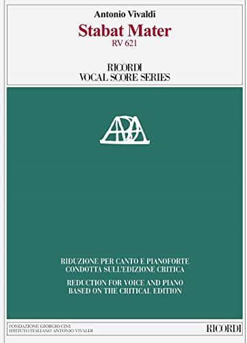 Stabat Mater RV 621 Vocal Score Based on the Critical Edition: Reduction for Voice and Piano Based on the Critical Edition of the Orchestral Score