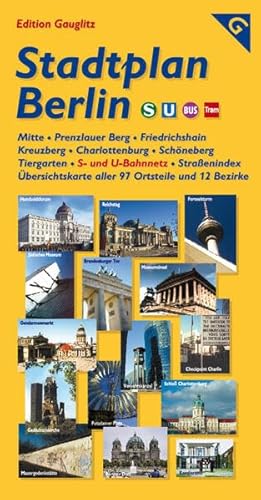 Stadtplan Berlin: Miniplan von Edition Gauglitz