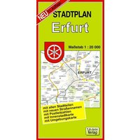 Stadtplan Erfurt 1 : 20 000