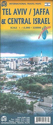 Stadtplan Tel Aviv / Central Israel von ITM International Travel Maps