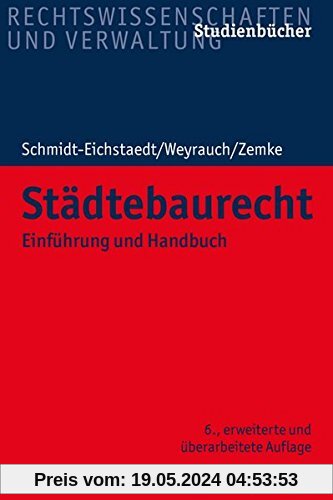 Städtebaurecht: Einführung und Handbuch (Studienbücher Rechtswissenschaft)