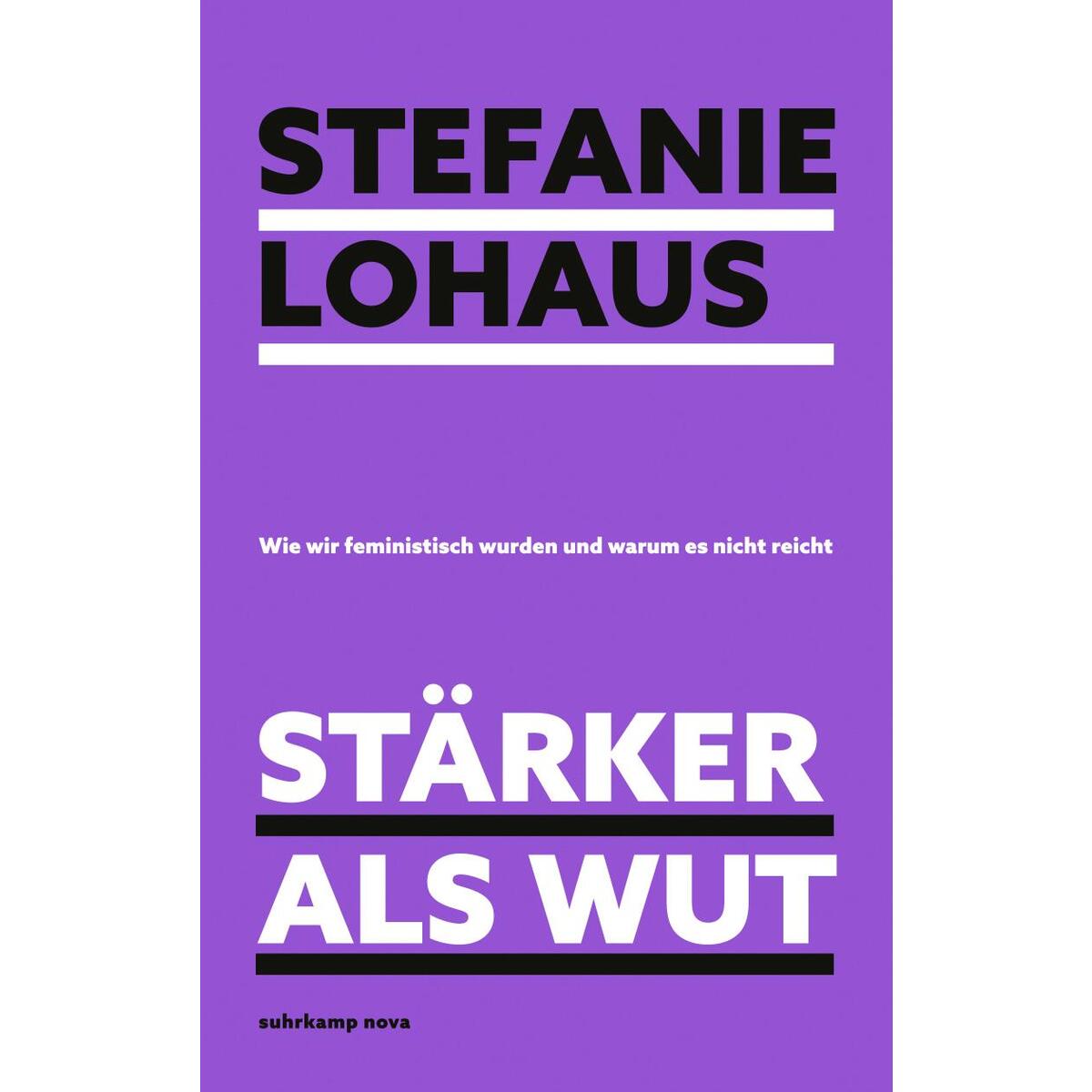 Stärker als Wut Stärker als Wut von Suhrkamp Verlag AG