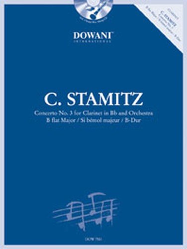 Stamitz: Concerto No. 3 in B-Flat Major: Clarinet and Piano Reduction