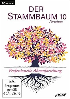 Stammbaum 10 Premium: Professionelle Ahnenforschung (PC) von United Soft Media