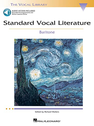 Standard Vocal Literature: Baritone [With Access Code] (Vocal Library) von HAL LEONARD