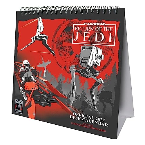 Star Wars 2024 Post Card Desk Calendar von Danilo