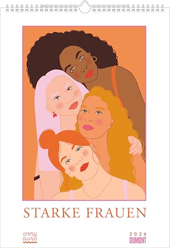 Starke Frauen 2026 – Wandkalender – Hochformat A3 29,7 x 42 cm: 12 Frauen aus aller Welt und ihre Lebensgeschichten Starke Frauen 2026 – Wandkalender – Hochformat A3 29,7 x 42 cm: 12 Frauen aus aller Welt und ihre Lebensgeschichten von DUMONT