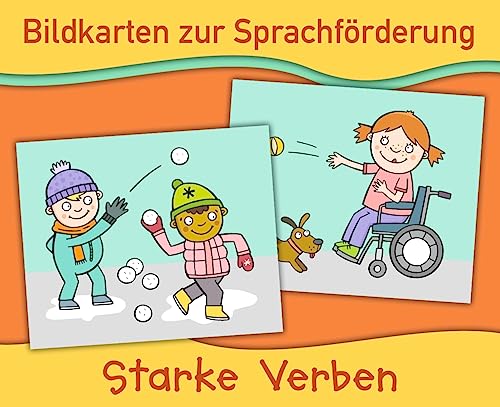 Starke Verben (Bildkarten zur Sprachförderung)