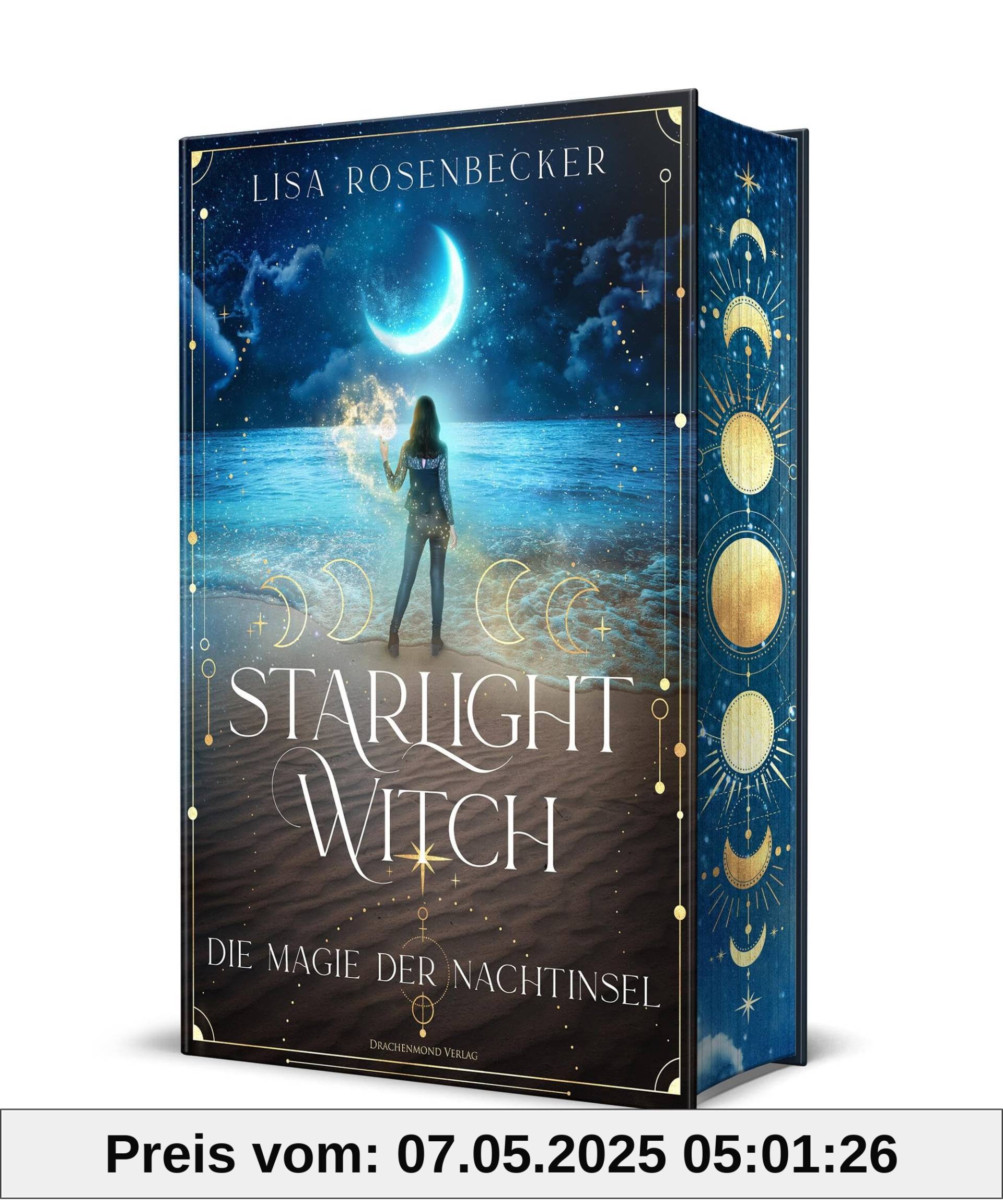 Starlight Witch - Die Magie der Nachtinsel: Wohlfühl-Fantasy mit Herzklopfen-Garantie I Schmuckausgabe mit Farbschnitt-Garantie