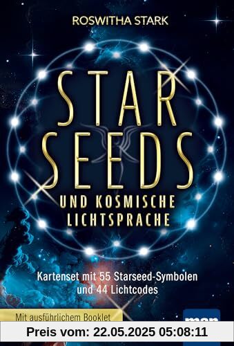 Starseeds und kosmische Lichtsprache: Kartenset mit 55 Starseed-Symbolen und 44 Lichtcodes. Inkl. ausführlichem Booklet und 13 Übertragungskarten