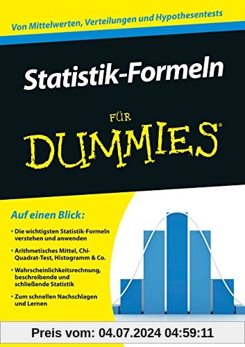 Statistik-Formeln für Dummies (Fur Dummies)