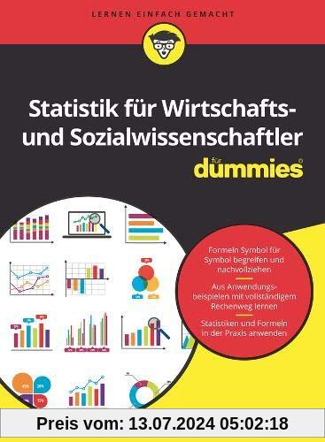 Statistik für Wirtschafts- und Sozialwissenschaftler für Dummies A2