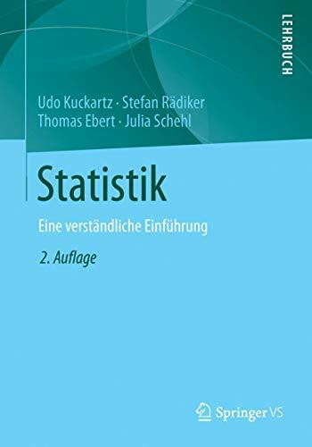 Statistik: Eine verst�ndliche Einf�hrung