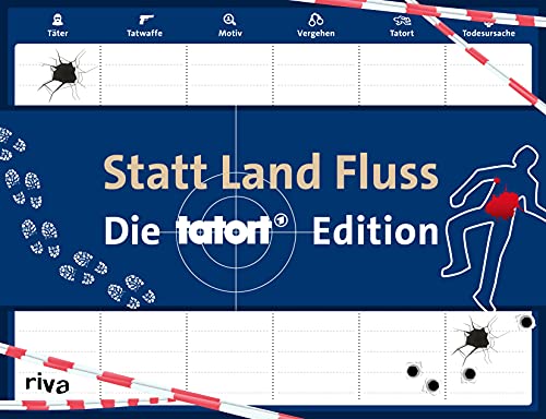 Statt Land Fluss – Die Tatort-Edition: Der Spieleklassiker Stadt Land Fluss neu interpretiert. Das perfekte Geschenk für alle Tatort-Fans Statt Land Fluss – Die Tatort-Edition: Der Spieleklassiker Stadt Land Fluss neu interpretiert. Das perfekte Geschenk für alle Tatort-Fans