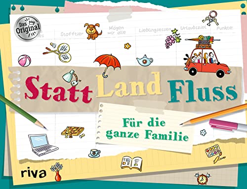 Statt Land Fluss für die ganze Familie: Das Spielebuch mit 50 neuen Kategorien – Die lustige Variante von Stadt-Land-Fluss. Für bis zu 6 Spieler und Kinder ab 8 Jahren Statt Land Fluss für die ganze Familie: Das Spielebuch mit 50 neuen Kategorien – Die lustige Variante von Stadt-Land-Fluss. Für bis zu 6 Spieler und Kinder ab 8 Jahren