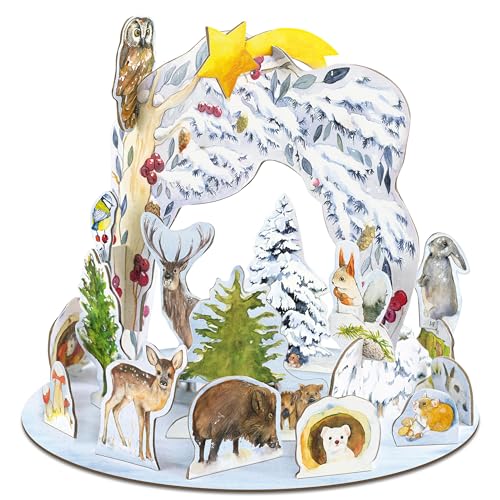 Steck-Adventskalender »Tiere im Winter« Steck-Adventskalender »Tiere im Winter«