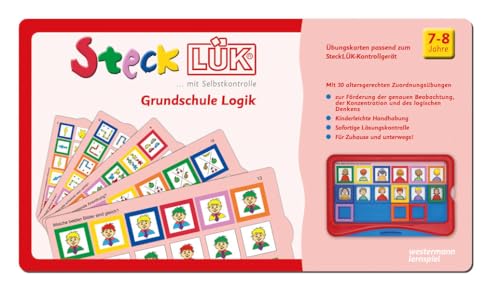 SteckLÜK: Grundschule Logik 1 Alter 7 - 8 (rot)