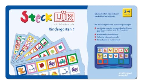 SteckLÜK: Kindergarten 1 Alter 3 - 4 (blau) von LÜK