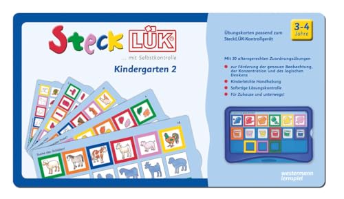 SteckLÜK: Kindergarten 2 Alter 3 - 4 (blau) von Unbekannt