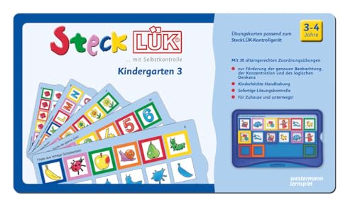 SteckLÜK: Kindergarten 3 Alter 3 - 4 (blau) von Westermann