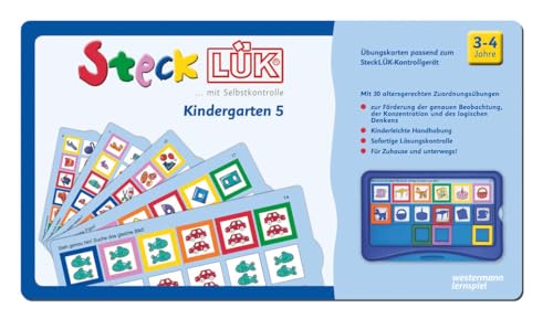 SteckLÜK: Kindergarten 5 Alter 3 - 4 (blau)
