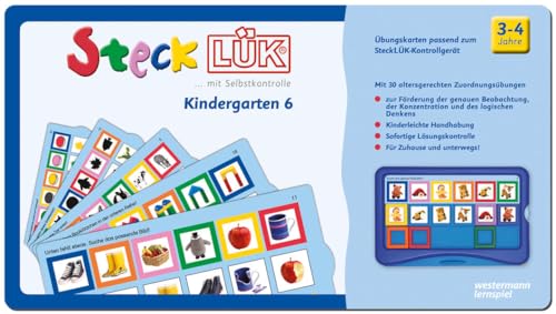 SteckLÜK: Kindergarten 6 Alter 3 - 4 (blau)
