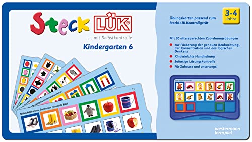 SteckLÜK: Kindergarten 6 Alter 3 - 4 (blau)