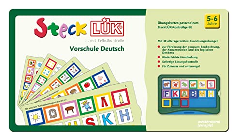 SteckLÜK: Vorschule Deutsch Alter 5 - 6 (grün) von Westermann