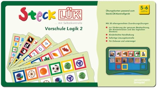 SteckLÜK: Vorschule Logik 2 Alter 5 - 6 (grün) von WESTERMANN