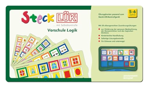 SteckLÜK: Vorschule Logik 1 Alter 5 - 6 (grün)