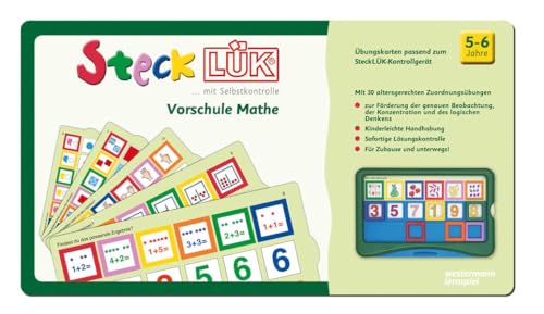 SteckLÜK: Vorschule Mathe Alter 5 - 6 (grün) von LÜK