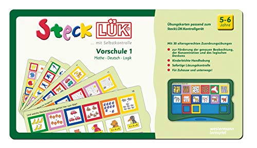 SteckLÜK: Vorschule mix 1 Mathe - Deutsch - Logik Alter 5 - 6 (grün) von Westermann