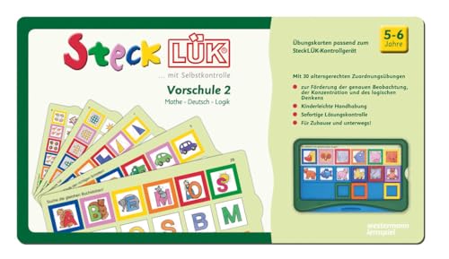 SteckLÜK: Vorschule mix 2 Mathe - Deutsch - Logik Alter 5 - 6 (grün)