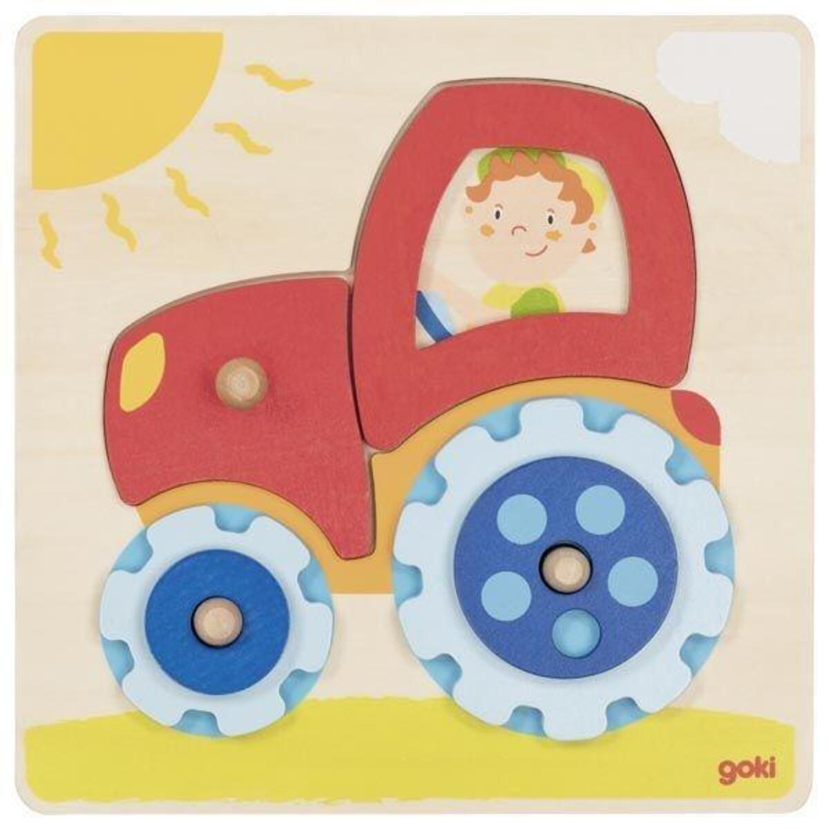 Steckpuzzle Traktor von Gollnest & Kiesel GmbH &