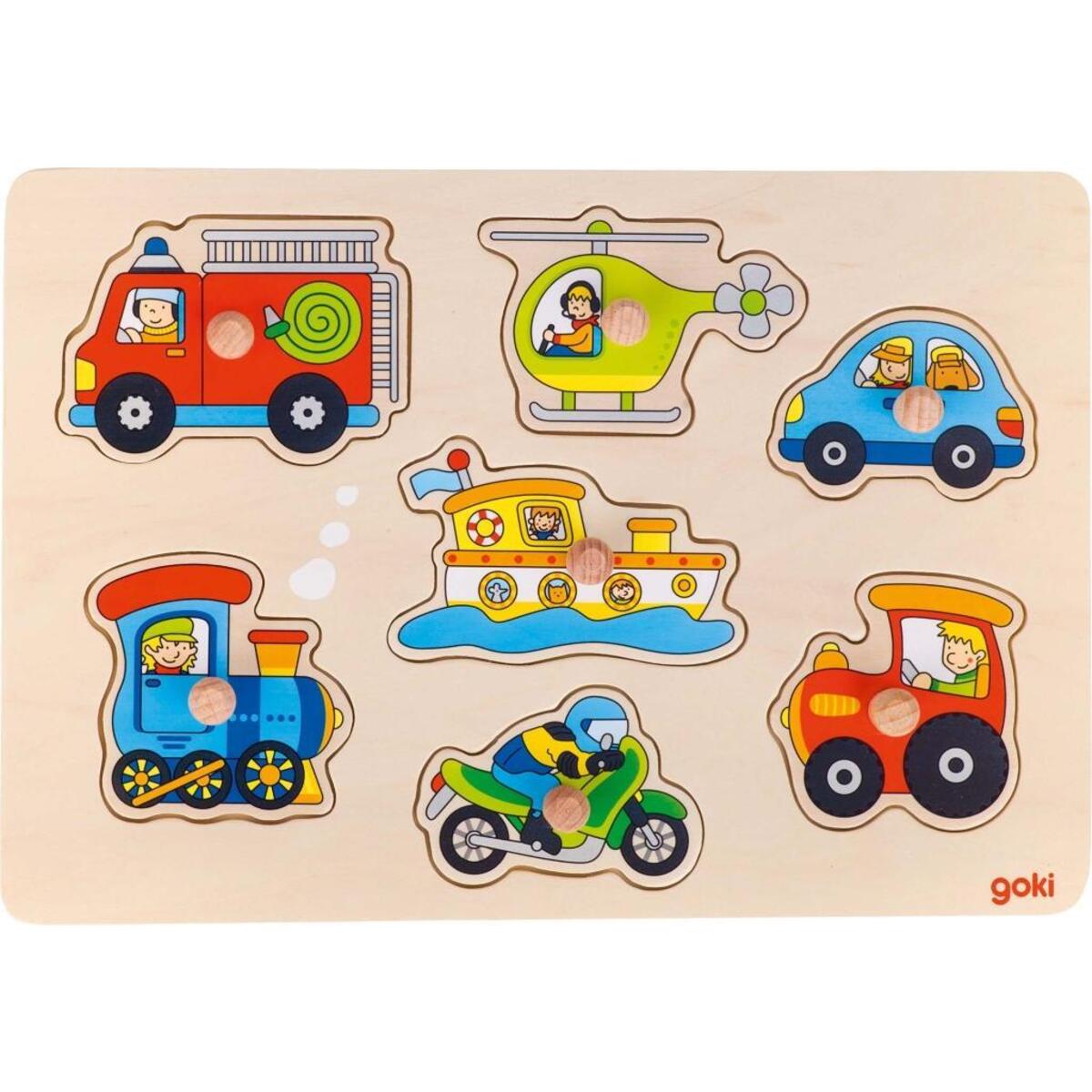 Steckpuzzle Verkehrsmittel von Gollnest & Kiesel GmbH &