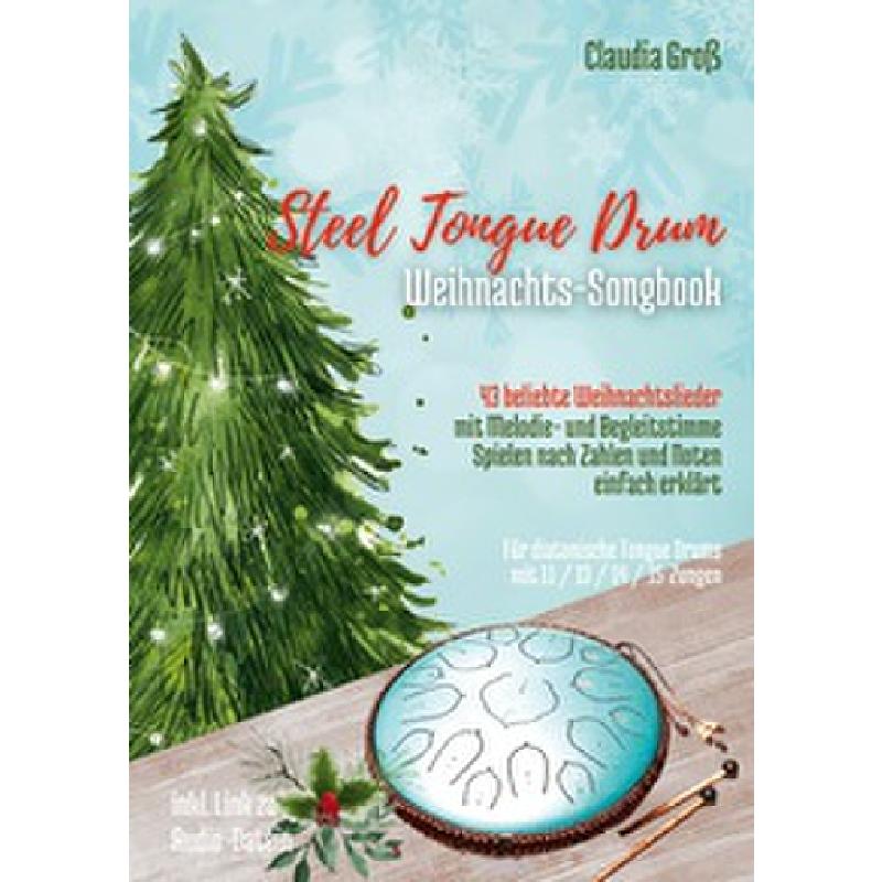 Steel tongue drum Weihnachts Songbook