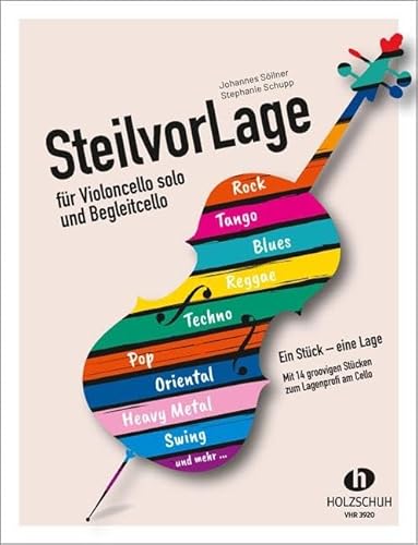 SteilvorLage für Violoncello solo und Begleitcello: Ein Stück - eine Lage. Mit 14 groovigen Stücken zum Lagenprofi am Cello. SteilvorLage für Violoncello solo und Begleitcello: Ein Stück - eine Lage. Mit 14 groovigen Stücken zum Lagenprofi am Cello.