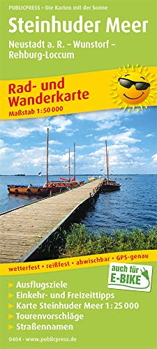 Steinhuder Meer, Neustadt a. R. - Wunstorf - Rehburg-Loccum: Rad- und Wanderkarte mit Ausflugszielen, Einkehr- & Freizeittipps, wetterfest, reissfest, ... 1:50000 (Rad- und Wanderkarte: RuWK) von FREYTAG-BERNDT UND ARTARIA