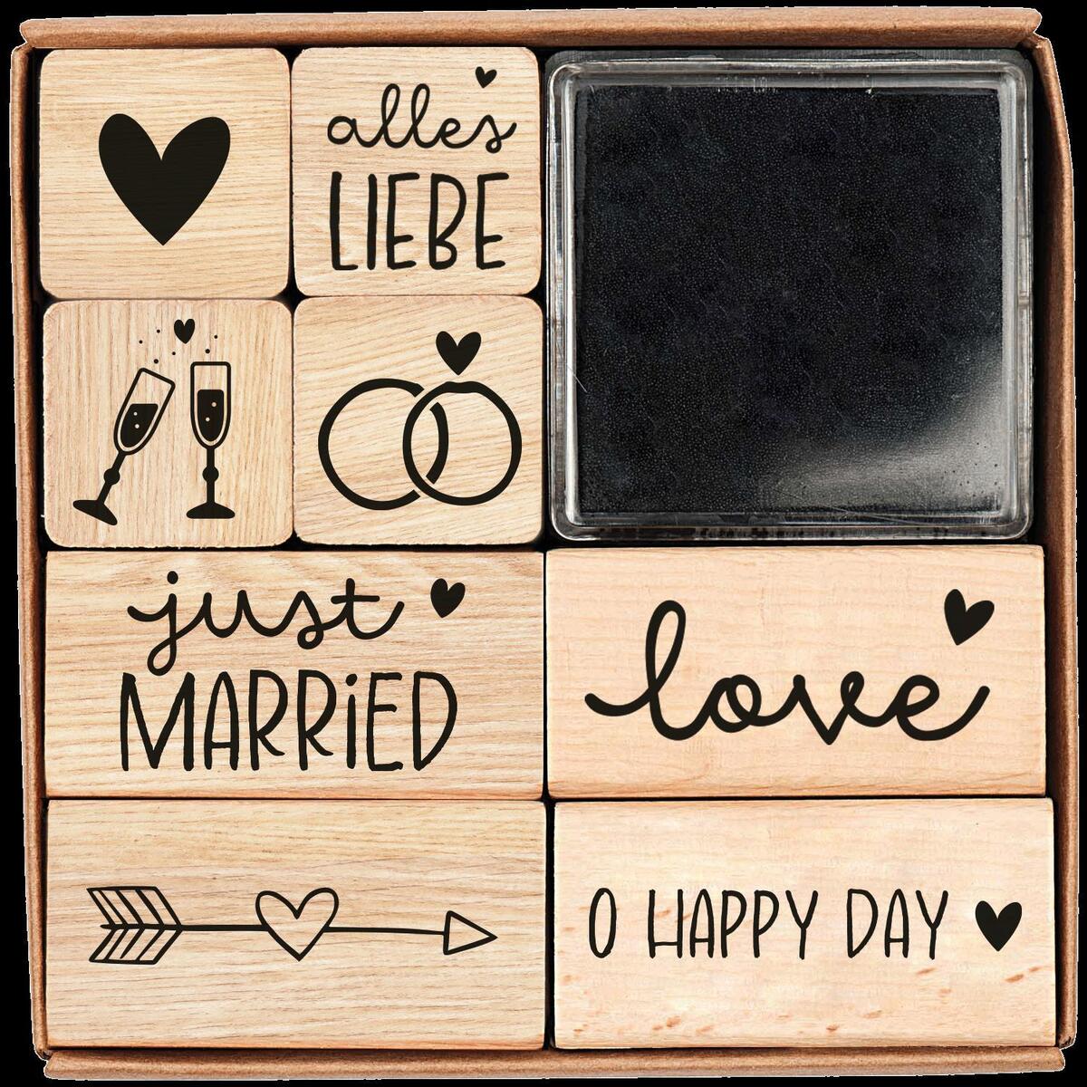 Stempel-Set »Hochzeit« Stempel-Set »Hochzeit« von Brunnen-Verlag GmbH